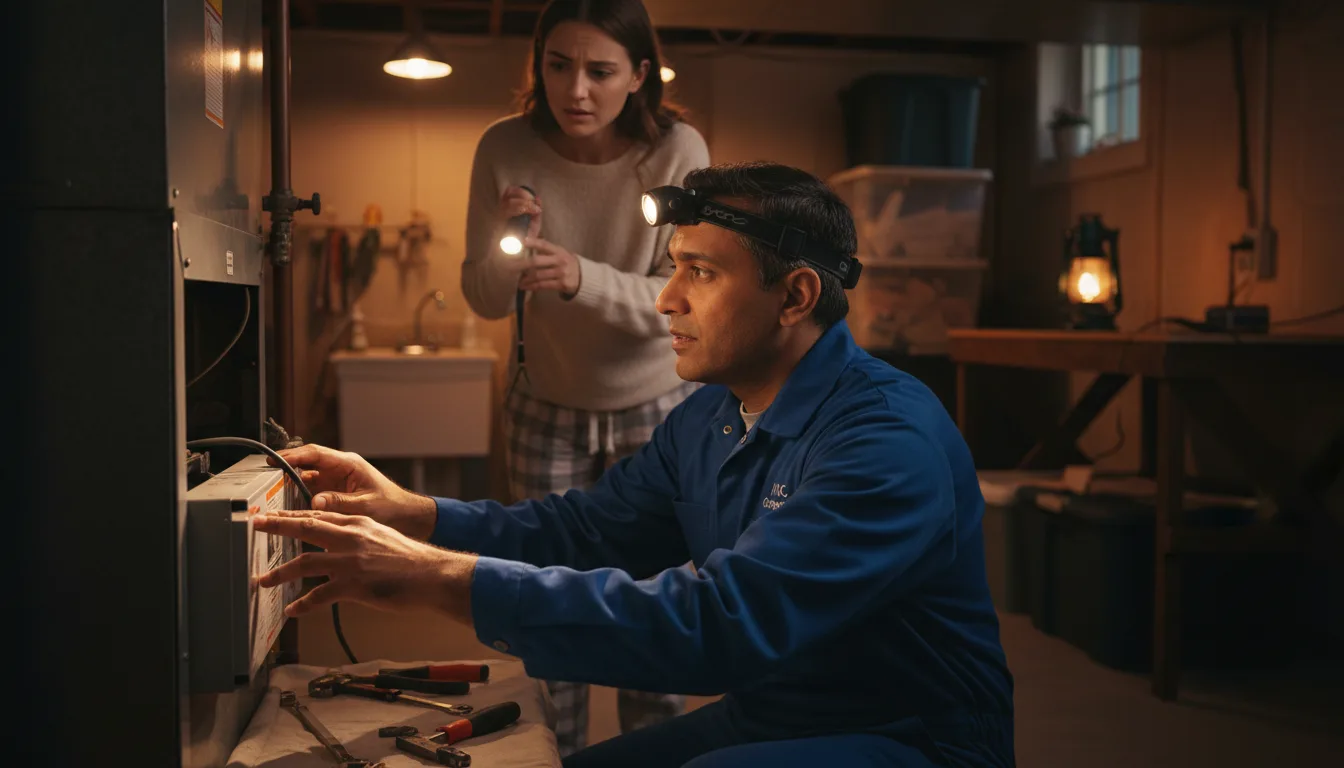 Emergency HVAC Repair in Mcclusky, ND near me · HVAC